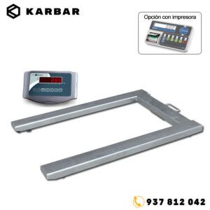 BPS Báscula Pesa Palets 4 células KARBAR