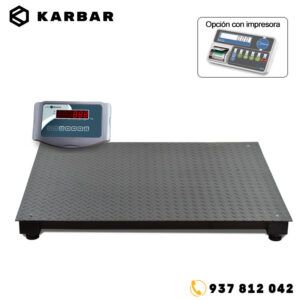 MMX Plataforma de pesaje 4 células KARBAR