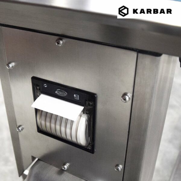 Transpaletas Pesadoras KARBART TP410 Inoxidable-Impresora