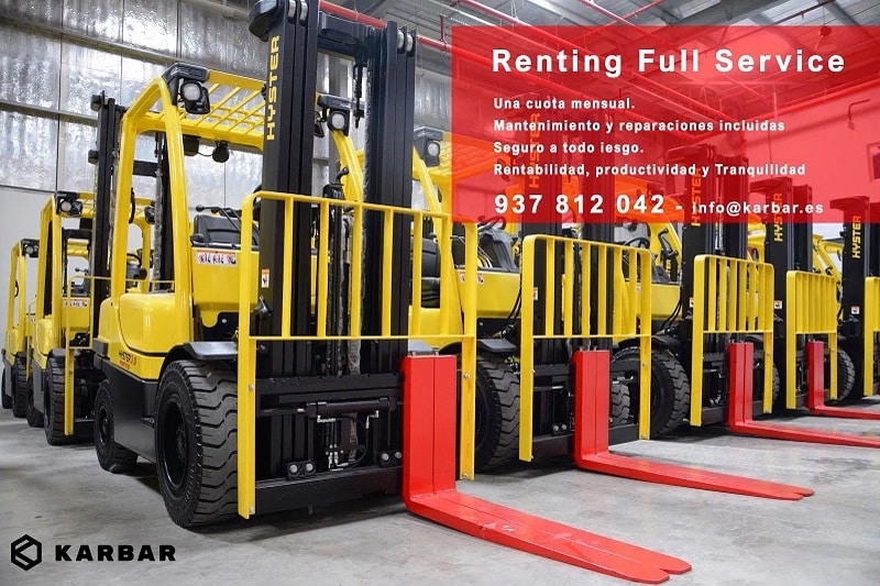 Renting HYSTER By KARBAR Carretillas Elevadoras 22